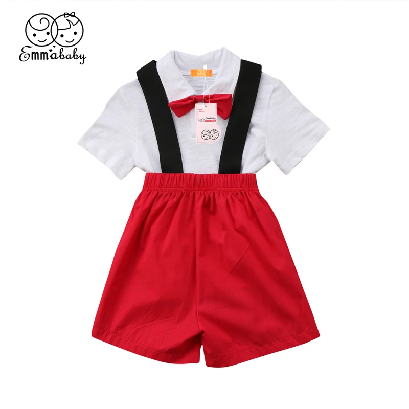 Emmababy 1 5Y Kids Infants Baby Boys girls Gentleman clothing summer