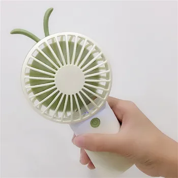 

3 Speed Adjustment Handhold Mini Desktop Fan DC5V Portable Rechargeable 600mAh Built-in Battery Outdoor Summer Cooling