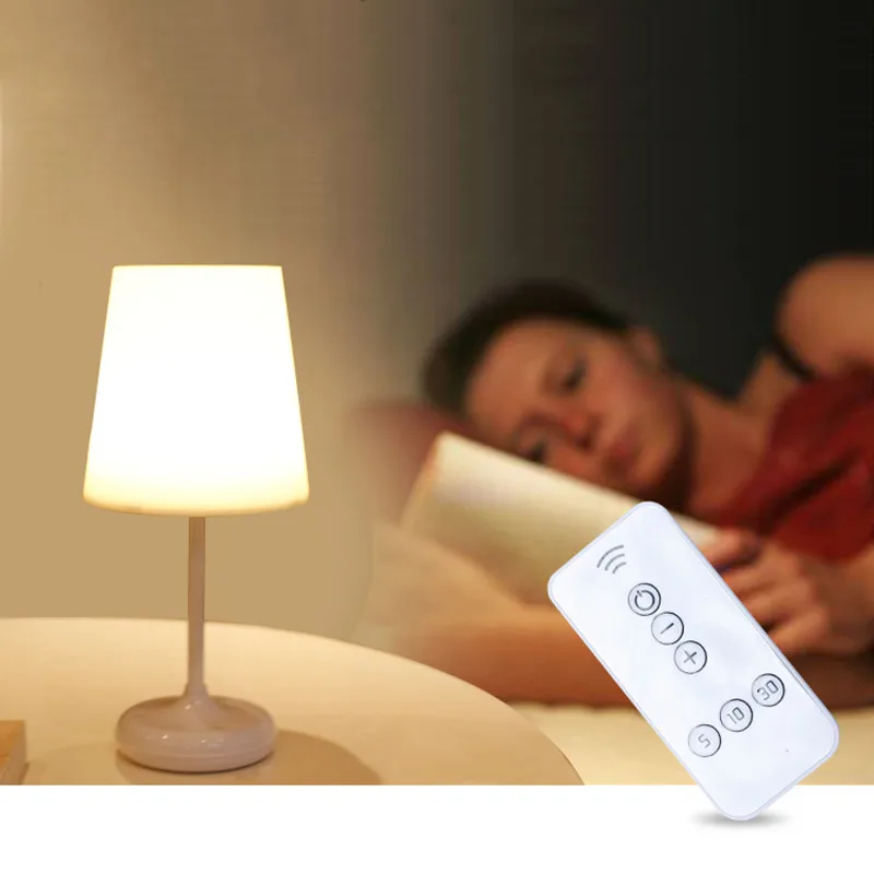 Billige LED Lesen Augenschutz Schreibtisch Lampe Touch Dimmbare USB Lade Mit Fernbedienung Tisch Lampe Für Beleuchtung Nacht Lichter