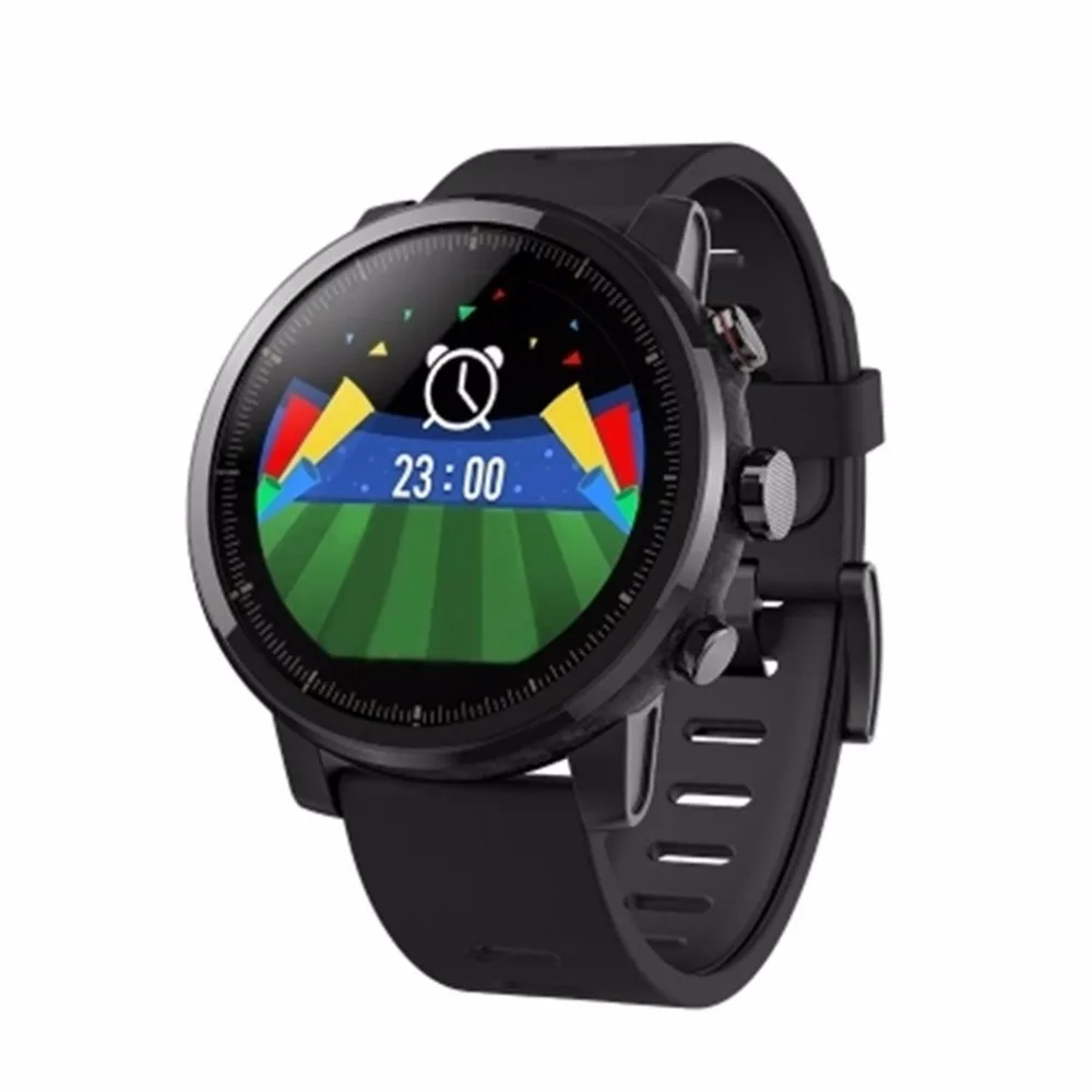 

GPS WiFi SmartWatch 512MB 4GB 5ATM Waterproof 1.34inch 2.5D Touch Screen Activity Monitor Smart Wristwatch 2018 New