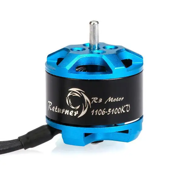 Безщеточный мотор Brotherhobby Returner R3 1106 5100KV 7100KV 2 3S для мультикоптеров FPV 5100KV|Детали и