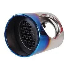 Car Pipe Stainless Steel Automobile Exhaust pipe Tail Pipes Straight Car Accessories