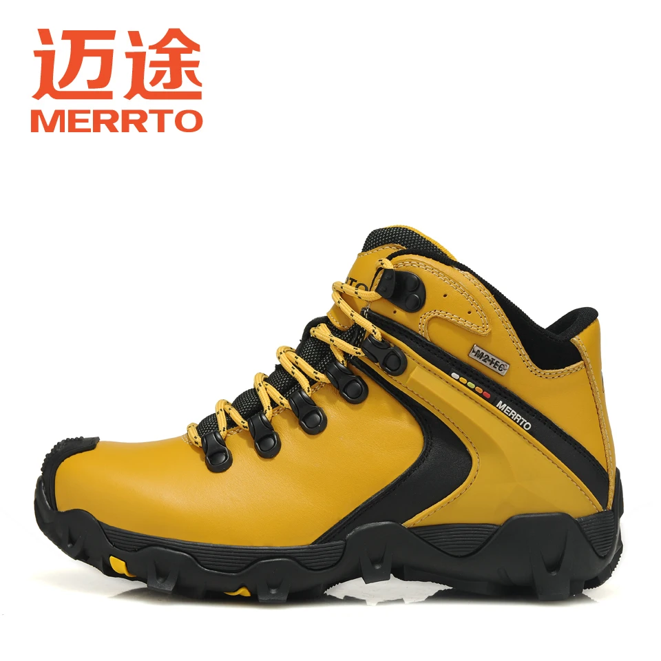 full grain leather walking boots