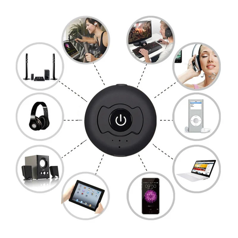 Wireless Bluetooth Transmitter For Audio TV 3 5mm Jack Aptx Music AUX Bluetooth 4 0 Adapter For Two Headphones