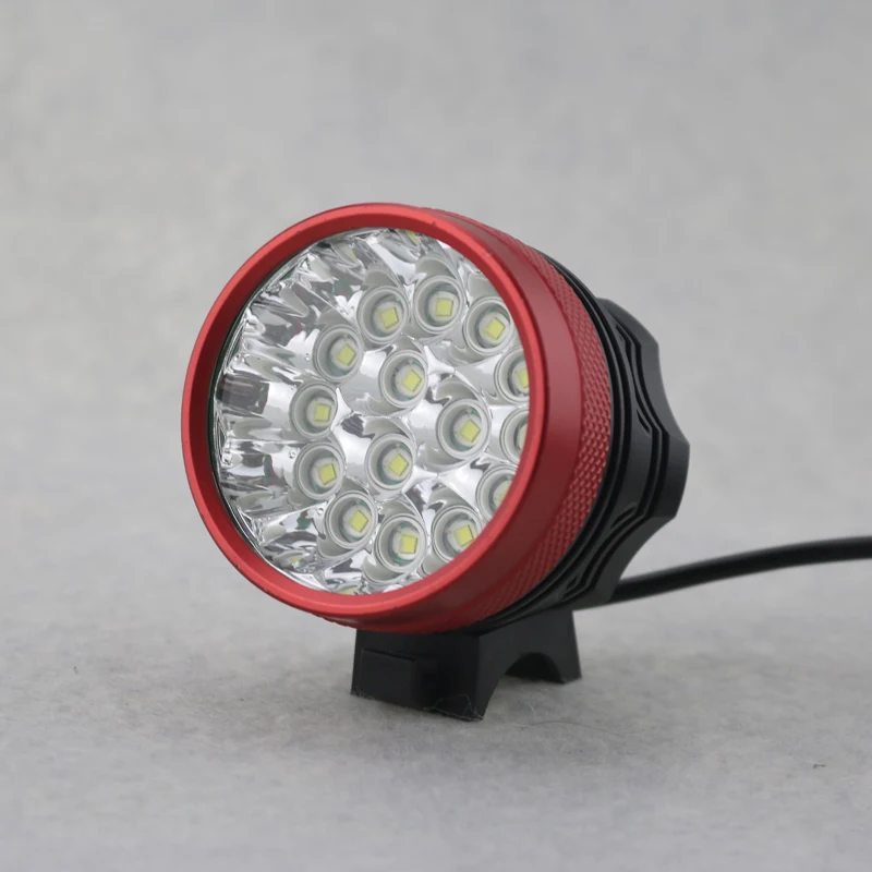 15 светодиодных фар 25000 люменов 15x Cree XM L T6 светодиодный велосипедный фонарь для