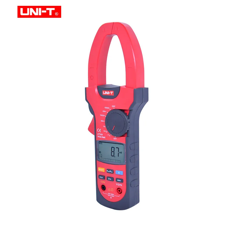 UNI T UT207/C/UT209 1000A AC/DC Цифровые токоизмерительные True RMS Амперметр