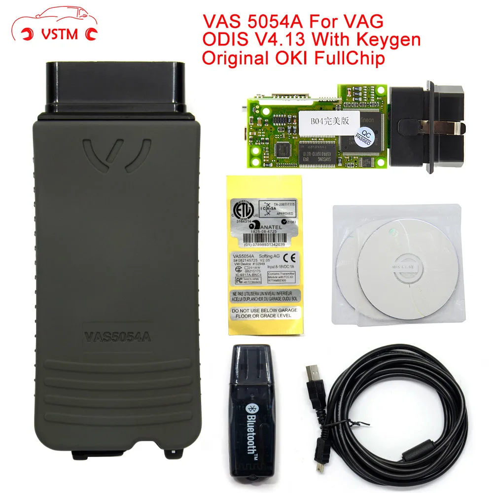 

2019 Original VAS 5054A ODIS V4.3.3 v4.4.1Full OKI Chip Diagnostic Tool VAS5054A ODIS 4.3.3/PC V19/3.0.3 Bluetooth Code Scanner
