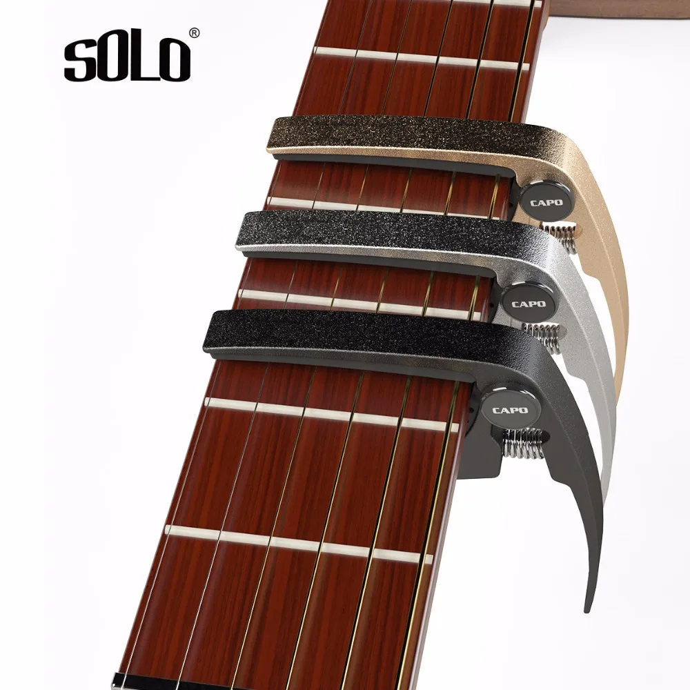 Guitar Capo Metal Material with Different Colors for Electric and