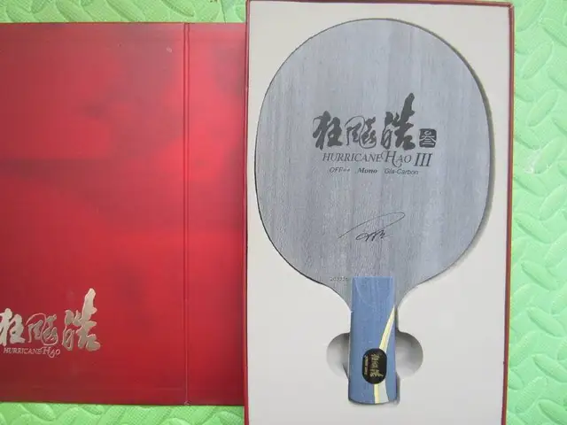 Cheap Original DHS Hurricane Hao 3 table tennis blades fast attack loop wang hao racquet sports pingpong paddles professional blades
