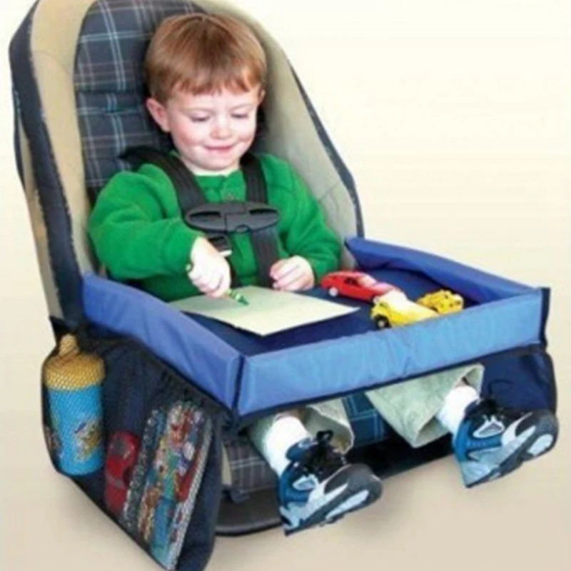 

Waterproof Table Car Seat Tray Storage Kids Toys Infant Stroller Holder for Children Kids Toy Baby Booster Seats