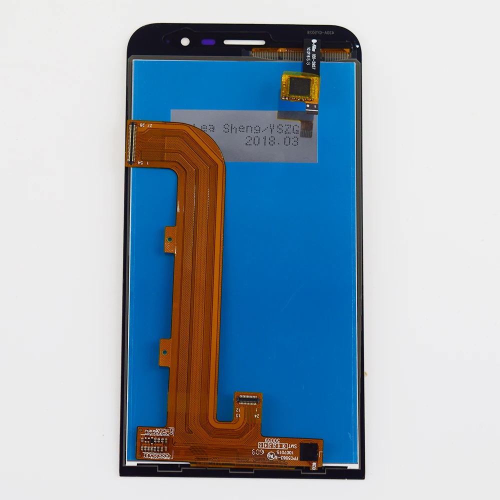 Для ASUS Zenfone Go ZB500KL ЖК рамка сенсорный экран дигитайзер сенсор в сборе для G0 дисплея