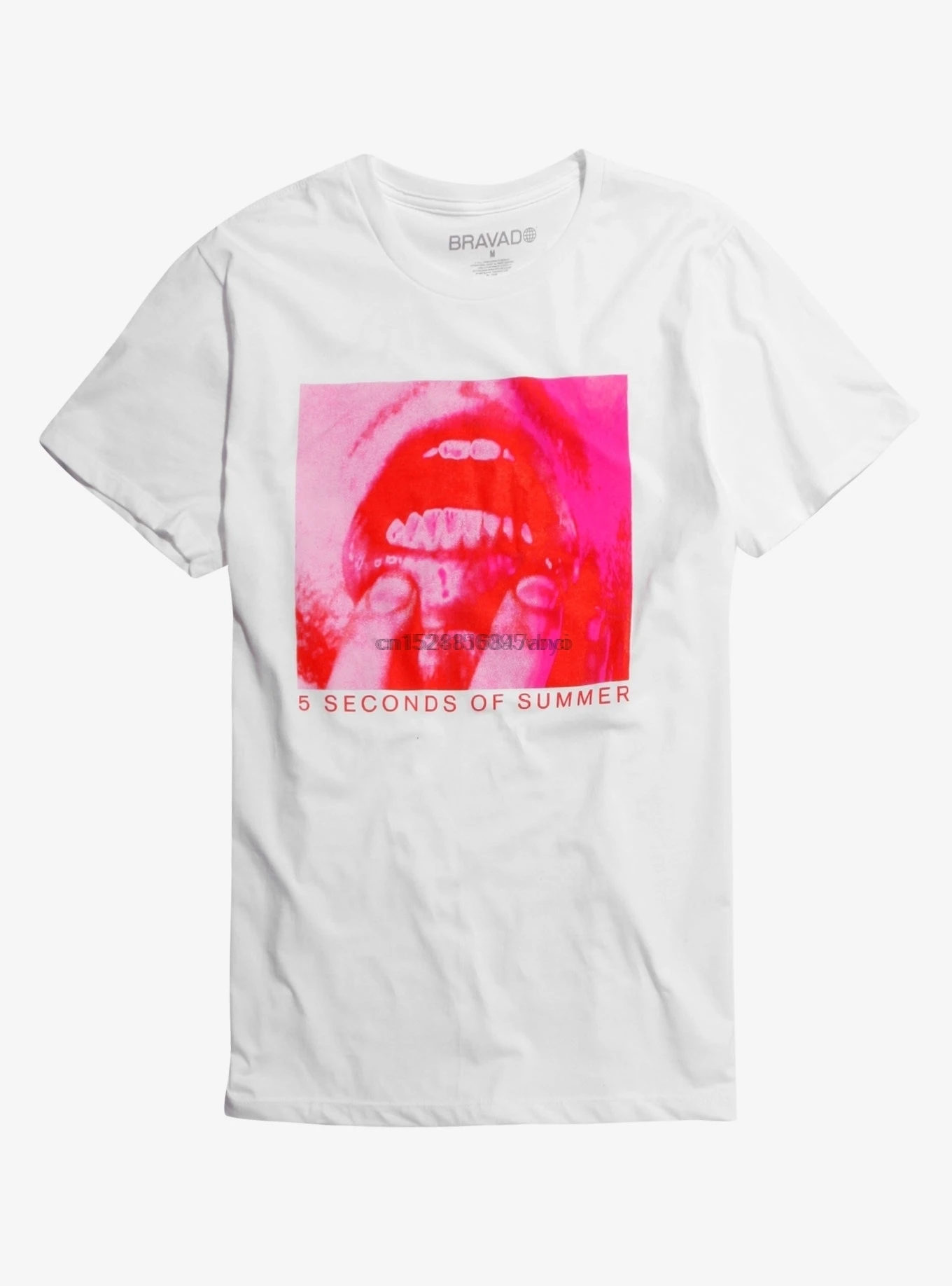 

5 SECONDS OF SUMMER LIP TATTOO T-SHIRT