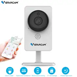 Vstarcam мини Wi Fi камера 1080 P Инфракрасный Ночное Видение движения сигнализации видео ip-камера с монитором C92S белый
