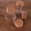 12 pcs 50 ml taille 47*60mm Tube à Essai avec Bouchon de Liège Bouteilles D'épices Conteneur Pots Flacons DIY artisanat ► Photo 3/4