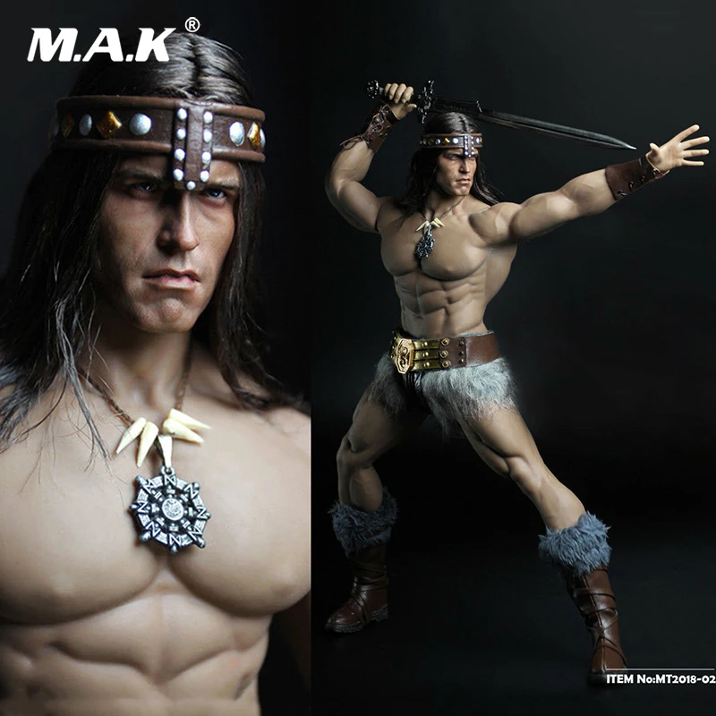 MR.TOYS 1//6 Soldier Conan the Barbarian Head Carving Costume Group Clothing Set