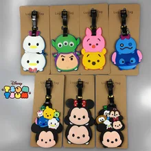 Дисней Микки Стюарт Дональд Дак бирка багаж креативный мультфильм Силиконовые накладные идентификация ID адрес посадочный талон