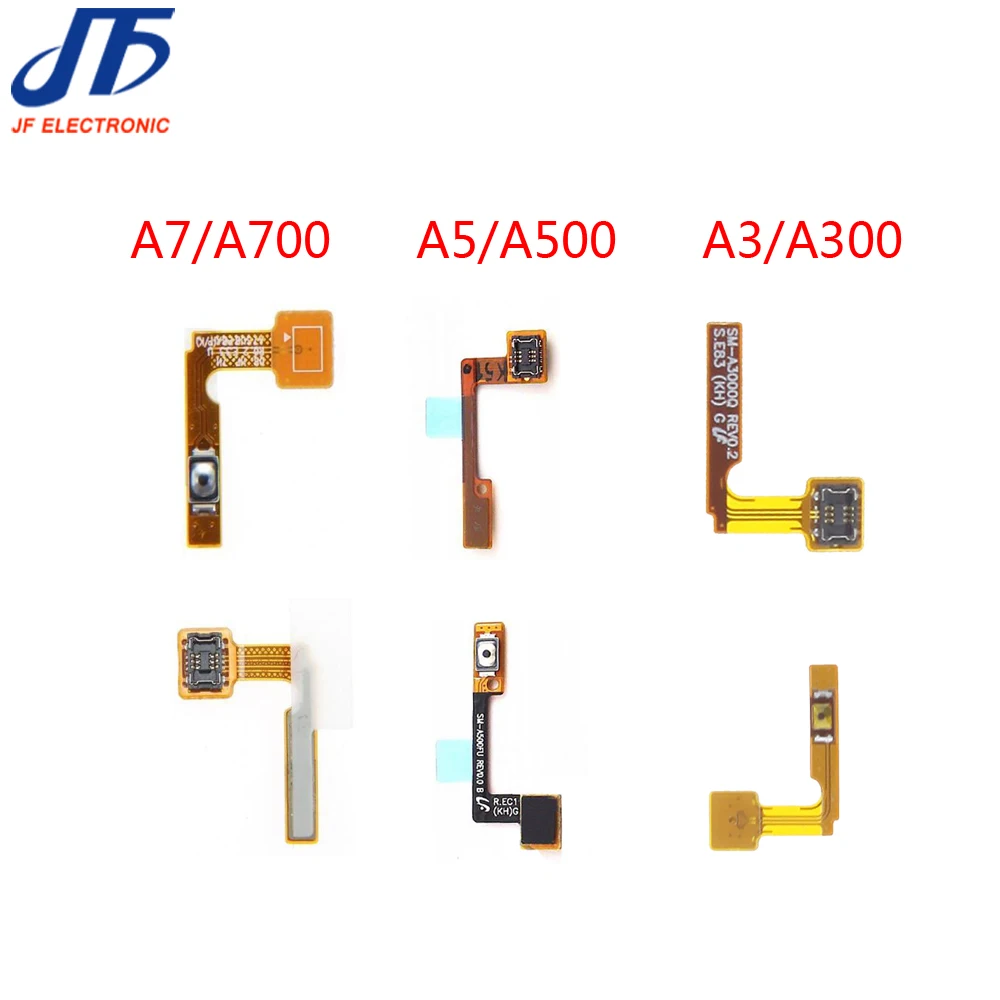 10 шт./лот для Samsung Galaxy A3 A300 A5 A500 A7 A700 Кнопка питания гибкий кабель переключатель
