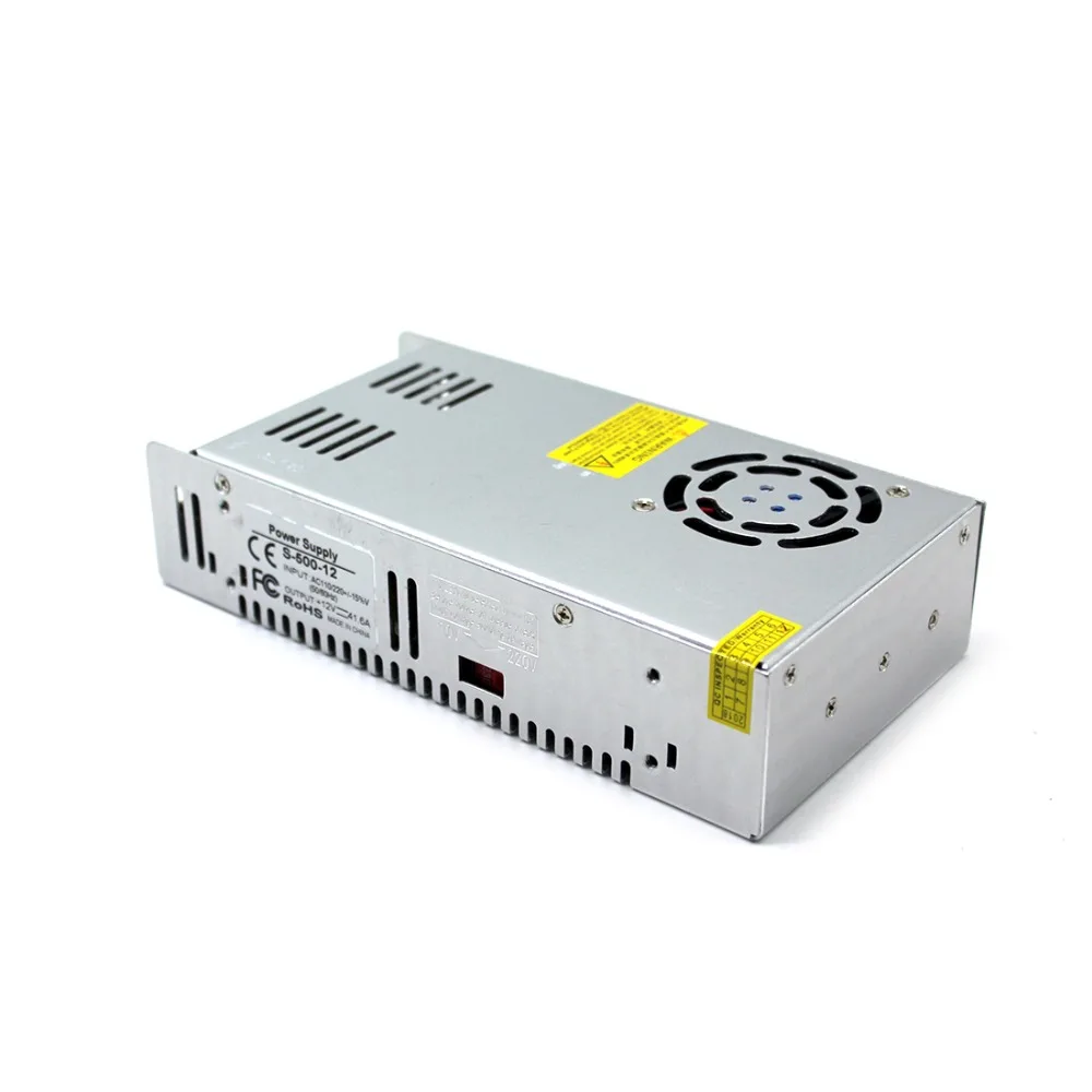 DC12V 500 Вт импульсный источник питания постоянного тока 24 В 12 15 в 36 48 60 светодиодный