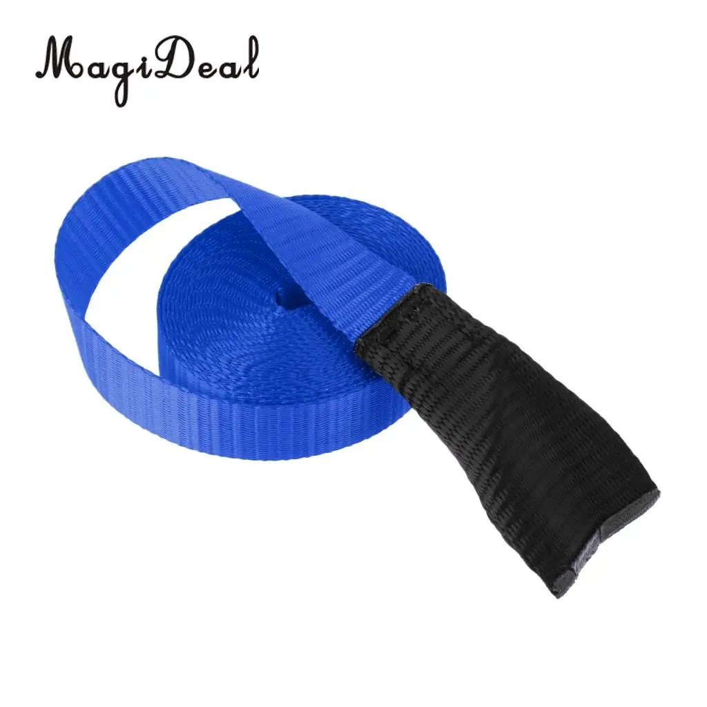 MagiDeal SUP 300cm 25mm Kayak Canoe Tie Down Strap Pack Lash Belt Metal Buckle for Dinghy Surfing Rafting Surfboard Accessory