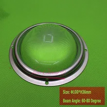 D100mm Стекло линзы угол луча 120 градусов для Cree CXA3590 CXB3590 на уличный высокая Bay прожектор