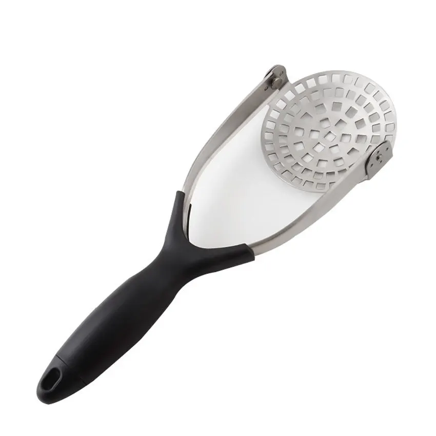 Stainless Steel Folding Potato Masher Mud press Manual tool for Juicer