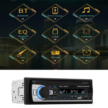 

Bluetooth Car Radio Stereo Handsfree Player Dual USB MP3