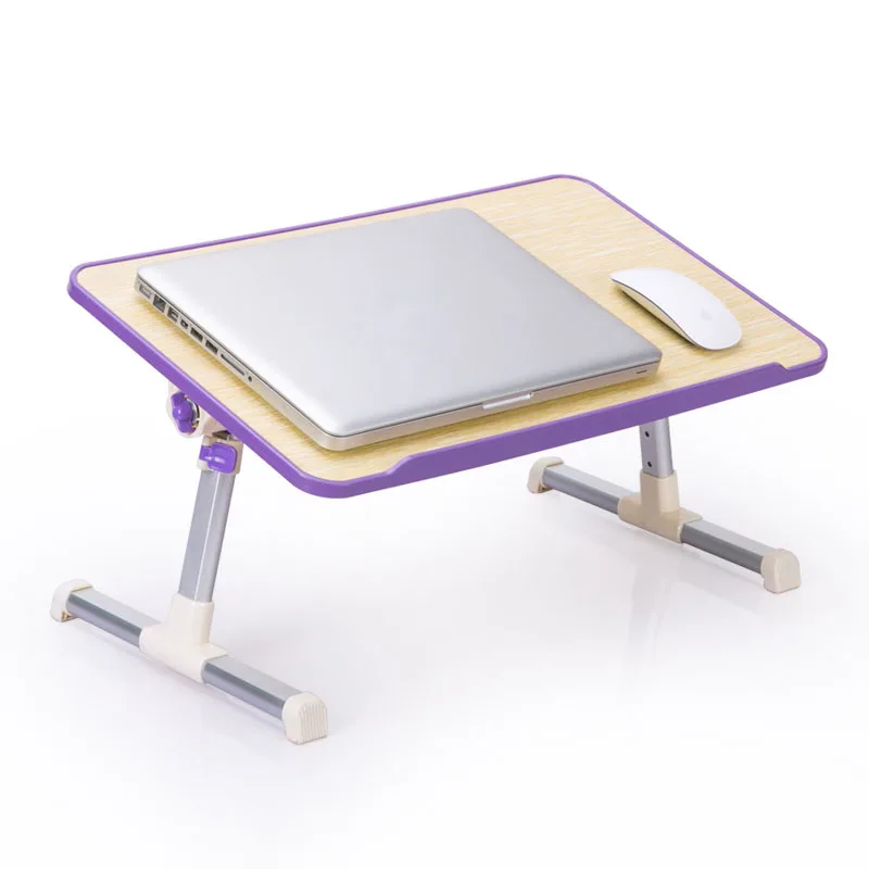  Simple Laptop Table Bed Desk Students Dormitory Reading Studying Desk Folding Lifting Computer Desk