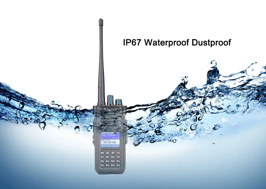 RETEVIS DMR радио Ailunce HD1 ветчина радио IP67 водонепроницаемая цифровая рация(gps) 10 Вт VHF UHF двухдиапазонный двухсторонний радио Amador