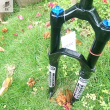 26 дюймов горный велосипед масляный газ подвеска Велосипедная вилка MTB Передняя подвеска Велосипедная вилка 26er 100*9 мм