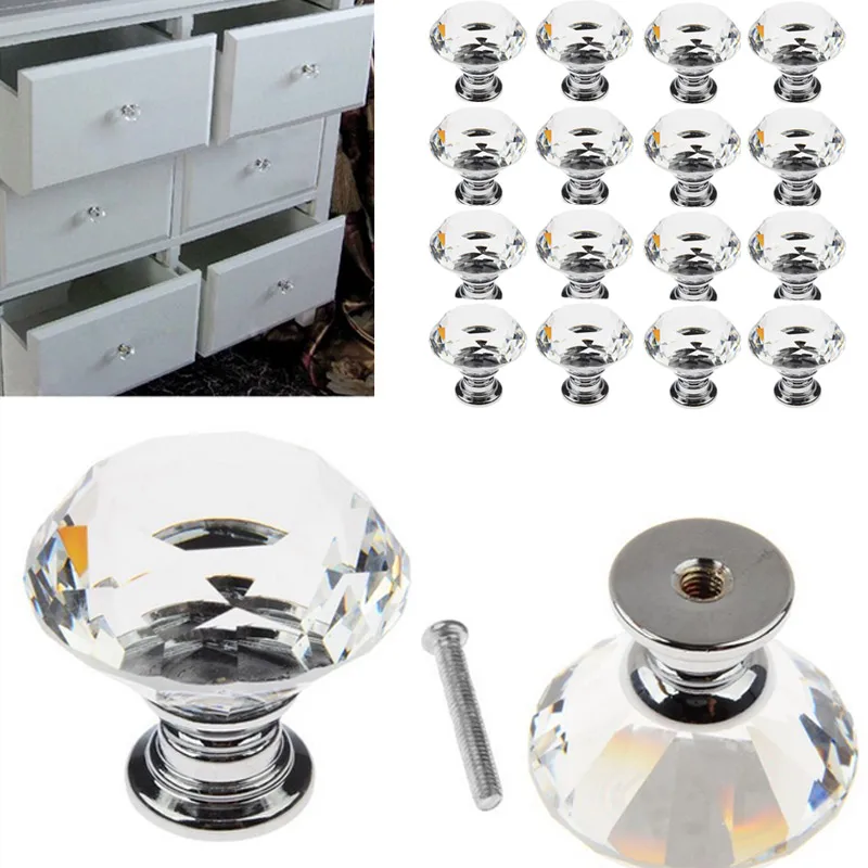 Buy 4/6/8/12/16 Pcs/Set Fashion Mini Clear Crystal