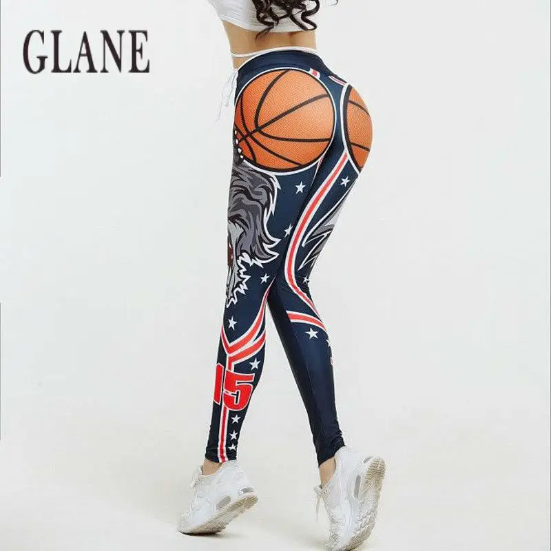 Women Yoga Pants High Elastic Fitness Sport Leggings