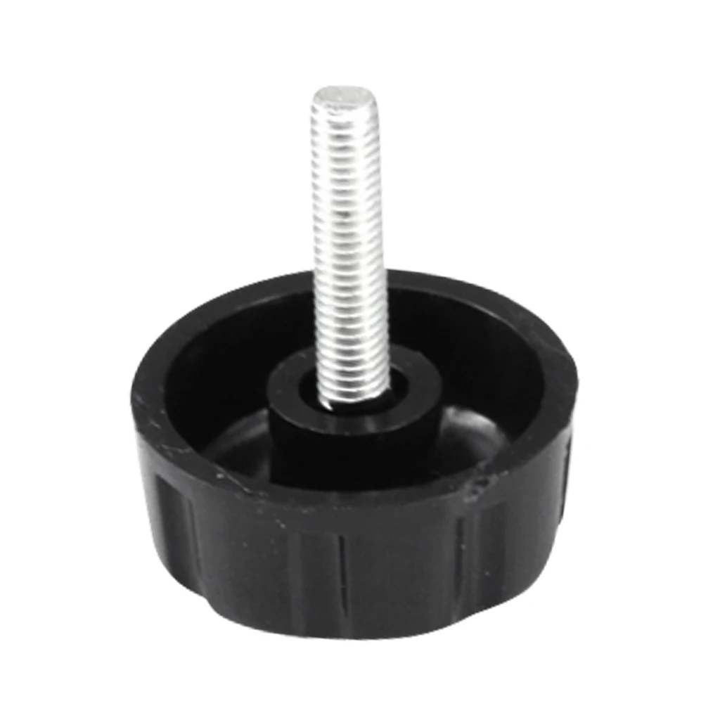 

10pcs Ultralight Fishing Reel Handle Screw Caps for Spinning Reel Crank Power Foldable Handle Knob Fishing Replacement Black