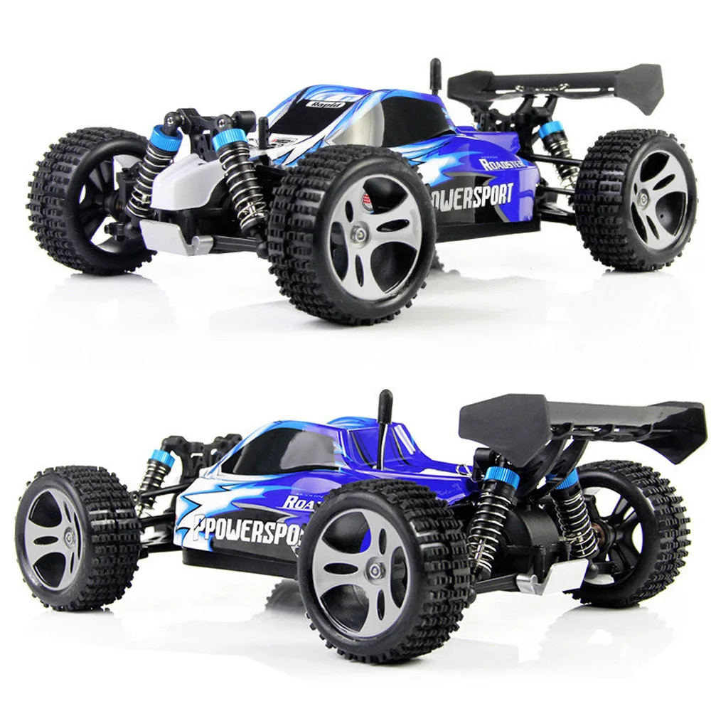 A959 Rc автомобиль 50 км/ч 1/18 2.4Gh 4WD внедорожный багги Rc автомобиль дистанционного управления игрушки для детей-синий