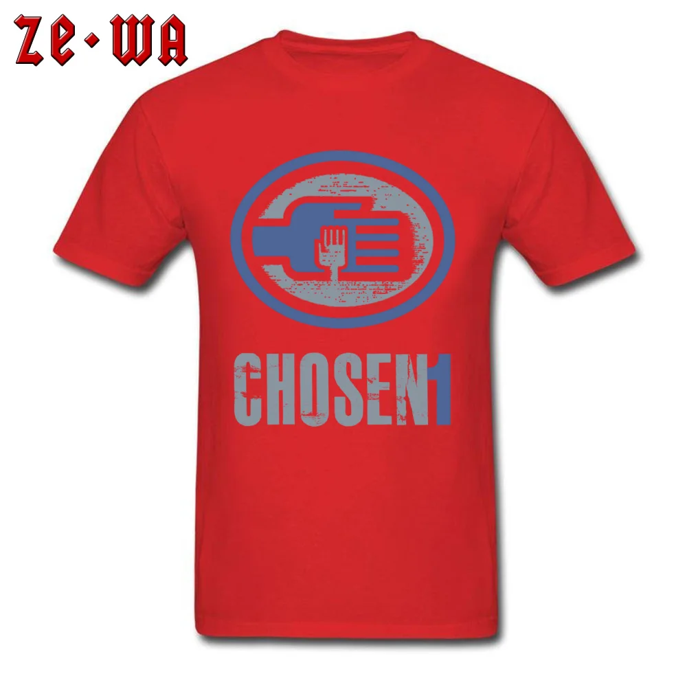 Chosen1 Printing Summer/Fall 100% Cotton O Neck Men Tops Shirts Print T Shirts Faddish Short Sleeve T Shirt Top Quality Chosen1 red