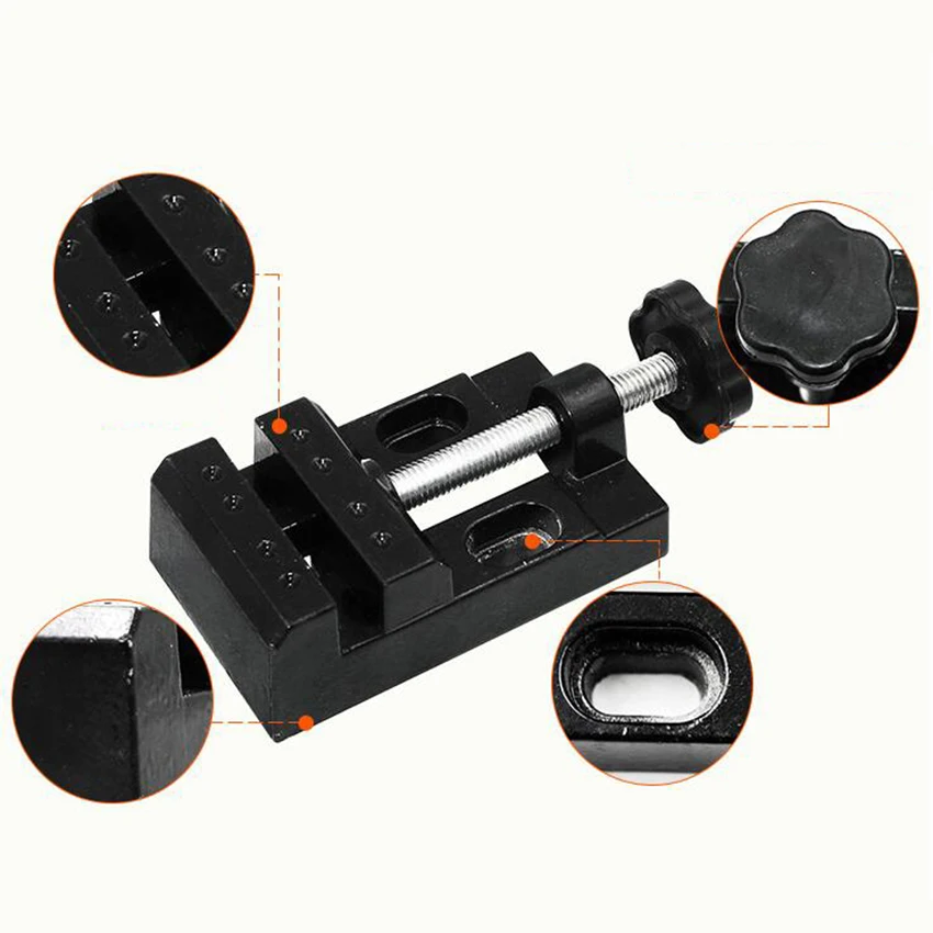 Adjustable Miniature Bench Vise Hobby Jewelry Nuclear Carving Bench