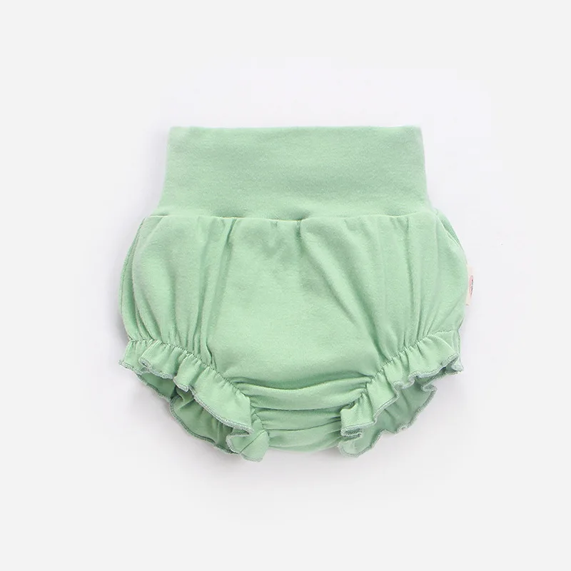 Mother nest 2018 Summer Children Baby Girl Shorts Infant PP Panties Toddler Solid Cotton Newborn Kid Bloomer Briefs Diaper Cover1 (2)