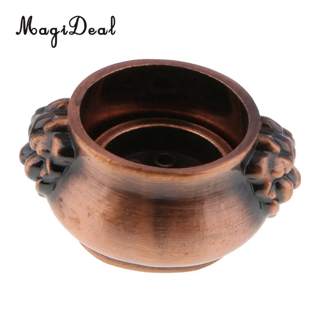 Chinese Lion Head Design Incense Burner Stick Holder Incense Base Plug Home Decoration