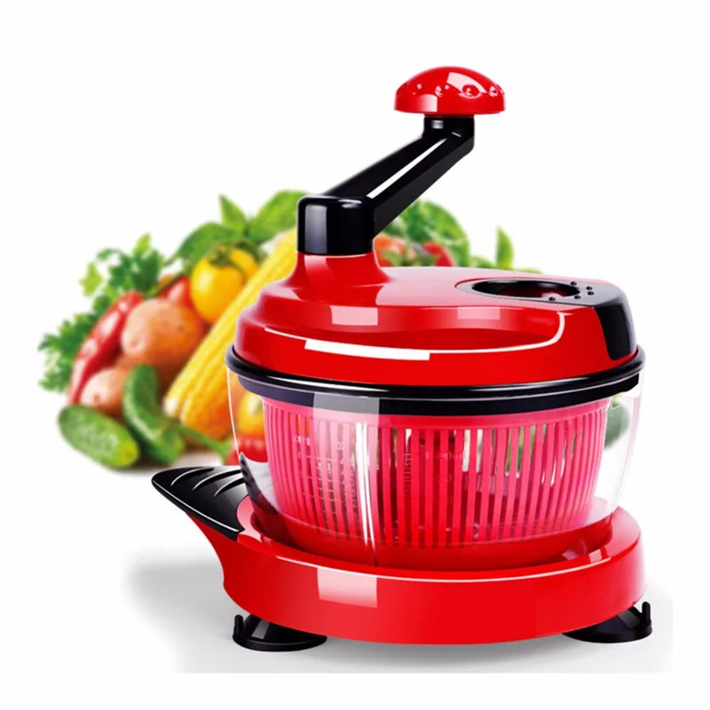 2.5L Manual Meat Processor Mixer Quality Stainless Steel Cutter Multifunctional Hand Carrot Vegetable Grater Dicer Tools | Дом и сад