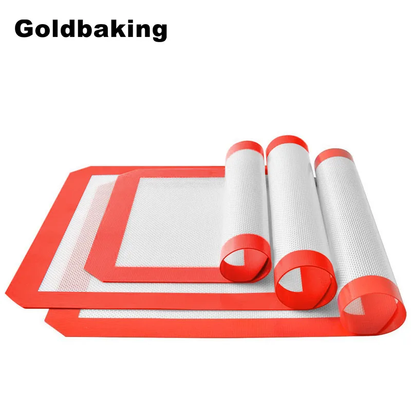 

Goldbaking Non Stick Silicone Cookie Baking Sheets 3 Pieces Silicon Baking Mat