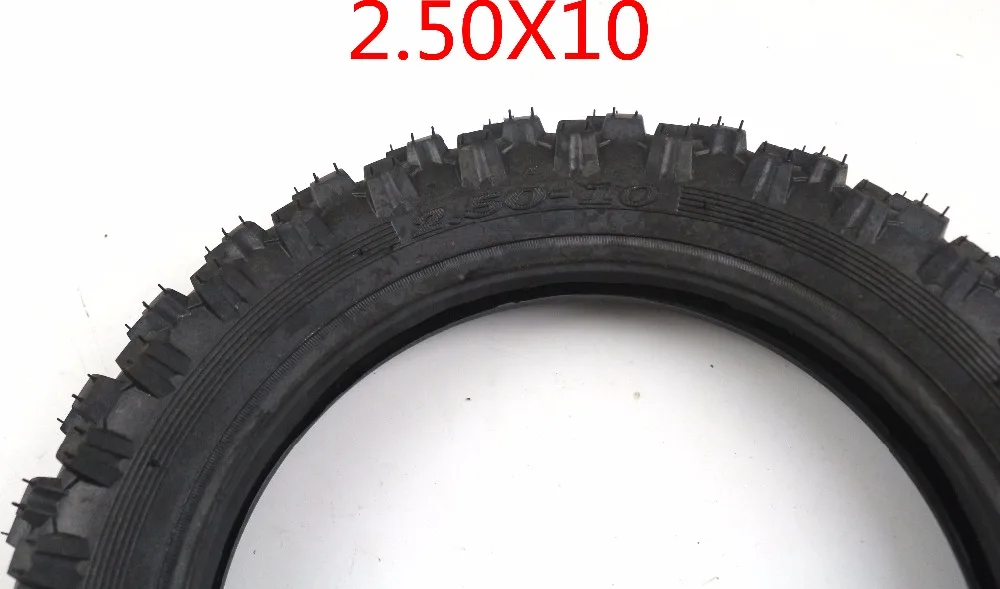 2,50X10 2,50-10 камера шины для cub мотоцикл части прямой клапан стволов Мотоцикл Байк ATV Quad часть