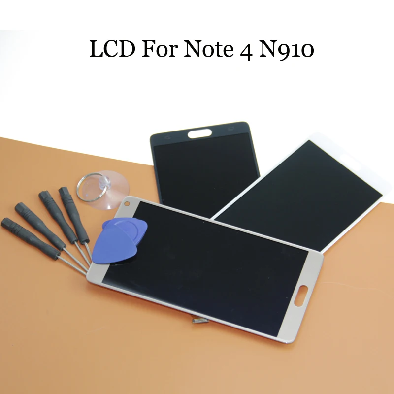 ЖК-экран для Samsung Galaxy Note 4 N910 N910C N910A N910F N910H Note4 | Мобильные телефоны и аксессуары