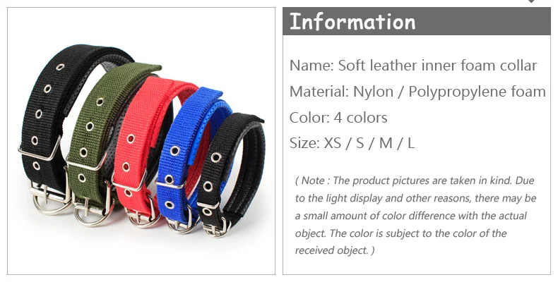 Nylon Medium Dog Collar (1)
