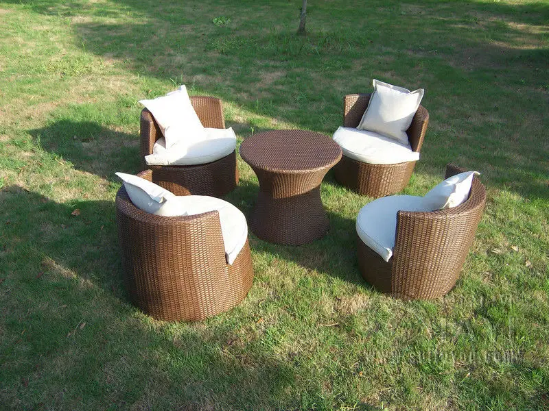 Hot sale good quality Garden PE rattan furniture Patio aluminum frame furniture set leisure chair for outdoor transport by sea Hot sale good quality Garden PE rattan furniture Patio aluminum frame furniture set leisure chair for outdoor transport by sea