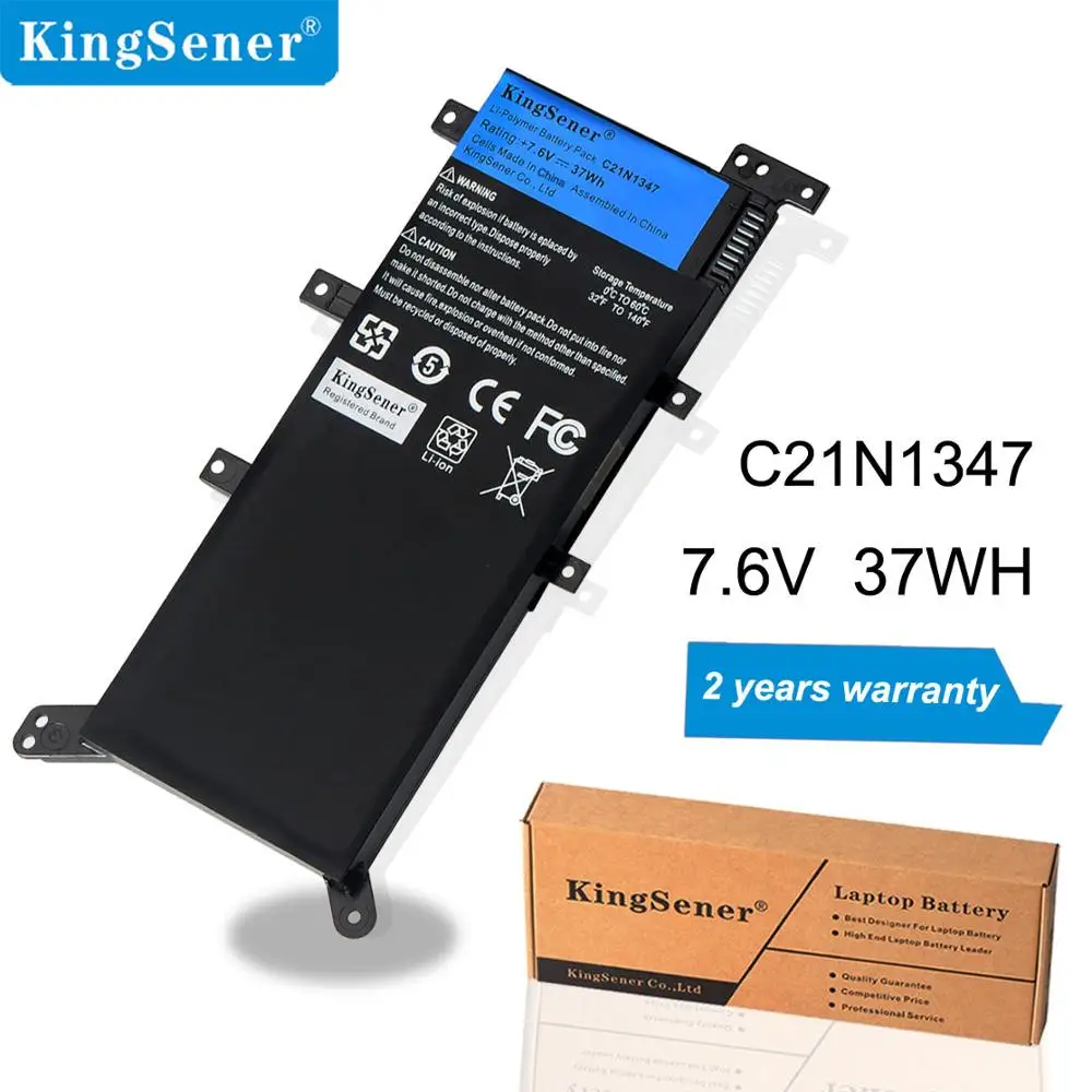 Kingsener C21N1347 Аккумулятор для ноутбука ASUS A555 A555L F554 F554L F555L FL5500L FL5600L F555UA F555U F555UJ F555UF K555D R557L