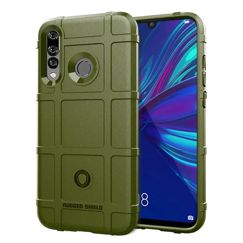 

Rugged Shield Case for Huawei Honor 10 Lite P Smart 2019 Matte Soft Silicone TPU Cover for Huawei Nova Lite 3 Shockproof Case