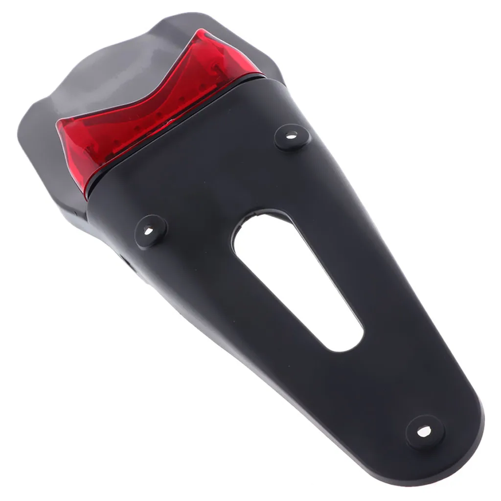 

1 Pcs Universal Motorcycle LED Brake Tail light Rear Fender Back Splash Guard Motocross Dirt Bike Custom Motorbike 12-15V