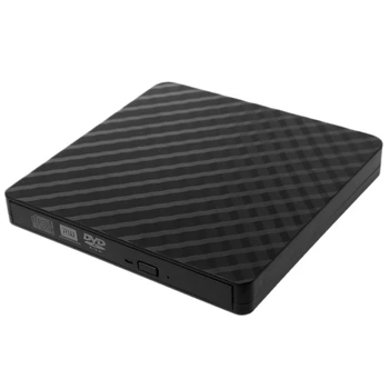 

Ultra-slim USB 3.0 External CD DVD-RW Drive Rom Rewriter Burner Writer 5Gbps Date Transfer for Laptop Desktops