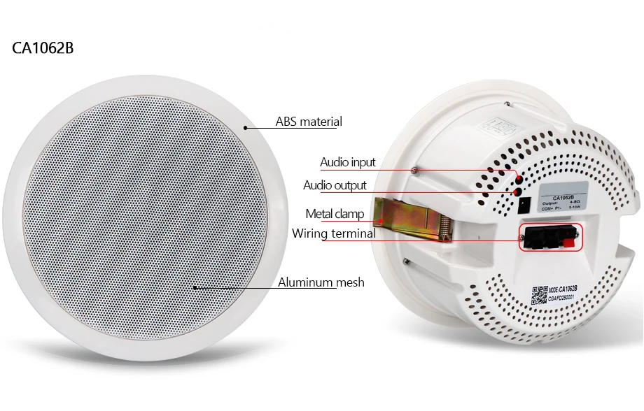 Активный bluetooth потолочный динамик стерео Беспроводная потолочная акустическая система фоновая музыка