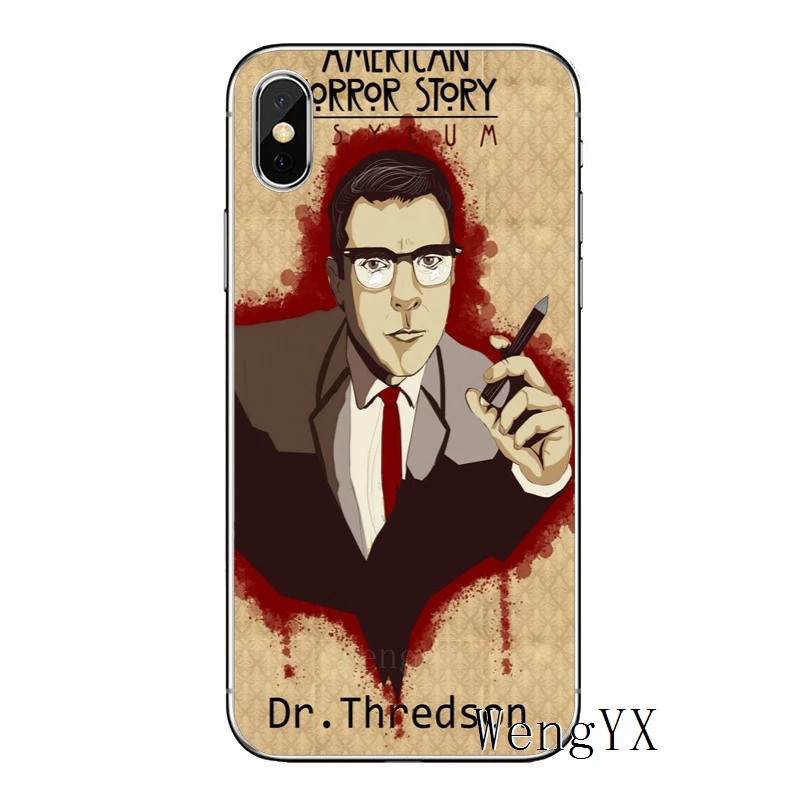 AHS American Horror Story для Apple iPhone 8 plus 7 plus 6s 6 plus X XR XS Max SE 5S 5c 5 4S 4 Мягкий термополиуретановый Чехол для мобильного телефона чехол - Цвет: Horror-Story-A-09