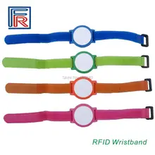 Высококачественный наручный браслет из нейлона 125 кГц/браслет с чипом EM для контроля доступа/События/Электронные билеты, только 100 шт/лот